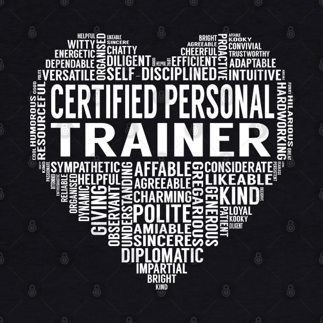 Certified Personal Trainer Heart by LotusTee